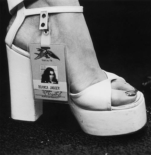 Bianca Jagger’s Rolling Stones backstage pass (1975)